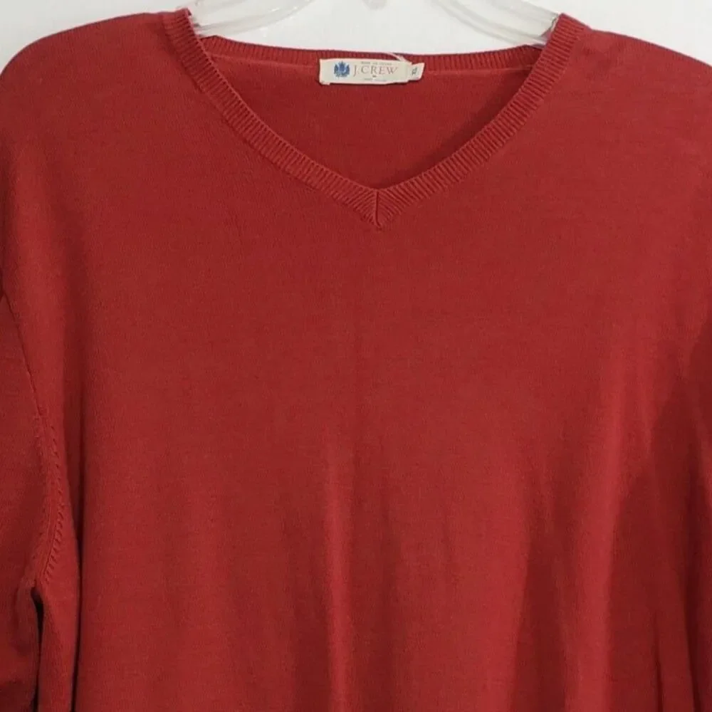 J. Crew Men's V-neck Sweater, Size XL